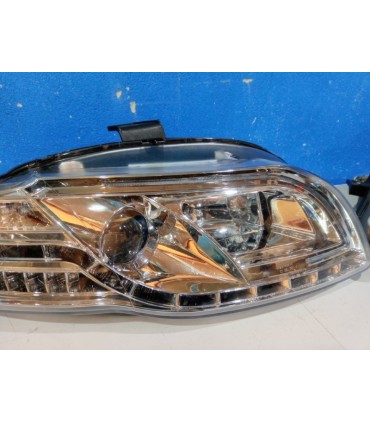 ML FAROS TUBE-LIGHT AUDI A4 B7 04-08 CROMADOS INTERMITENTES LED R011302C1