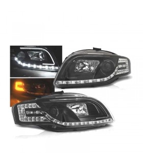 CX FARO IZQ AUDI A4 B7 04-08 FONDO NEGRO INTERMITENTE LED R018040C2