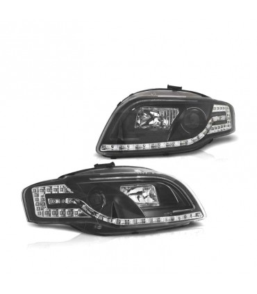 CX FARO IZQ AUDI A4 B7 04-08 FONDO NEGRO INTERMITENTE LED R018040C2