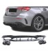 LK DIFUSOR MERCEDES CLASE A V177 18- A45 LOOK AMG NEGRO BRILLO + COLAS ESCAPE C010549C1