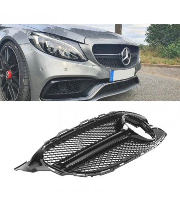 BY PARRILLA MERCEDES W205 FACELIFT 18-21 LOOK AMG NEGRO BRILLO C030021C1