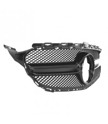 BY PARRILLA MERCEDES W205 FACELIFT 18-21 LOOK AMG NEGRO BRILLO C030021C1