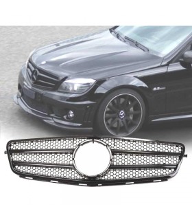 AZ PARRILLA MERCEDES W204 07-11 LOOK AMG NEGRO BRILLO R022019C1