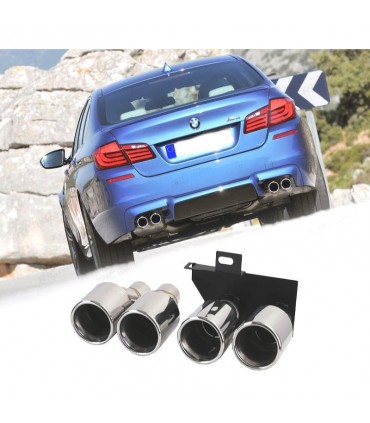 QJ COLAS ESCAPE BMW F10 F11 F12 F13 10- INOX CROMADO E010112C2