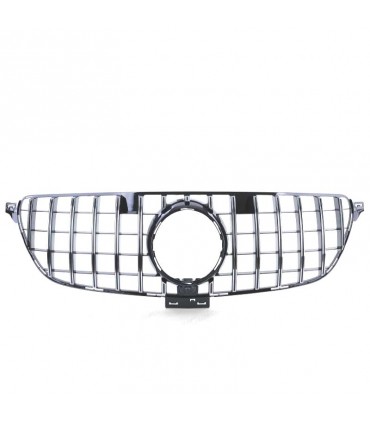 BY PARRILLA MERCEDES GLE COUPE C292 15-19 LOOK GT-R PANAMERICANA CROMO NEGRO CAMARA C030115C6
