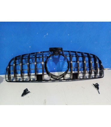 BY PARRILLA MERCEDES GLE COUPE C292 15-19 LOOK GT-R PANAMERICANA CROMO NEGRO CAMARA C030115C6