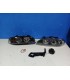 XC FAROS BMW SERIE 5 E39 95-00 OJOS ANGEL FONDO NEGRO R145769C2