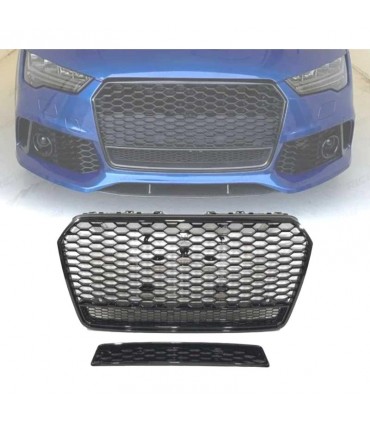LK PARRILLA AUDI A7 15-18 LOOK RS7 NEGRO C011492C2