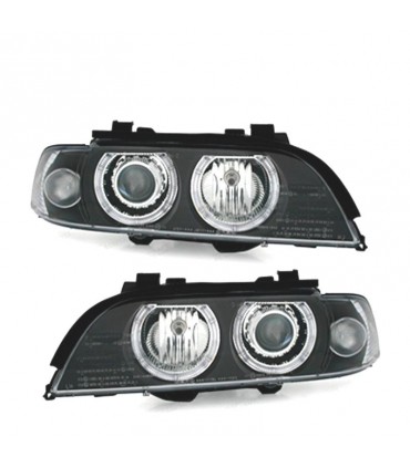 YB FAROS OJOS ANGEL BMW SERIE 5 E39 95 - 00 FONDO NEGRO R148792C1