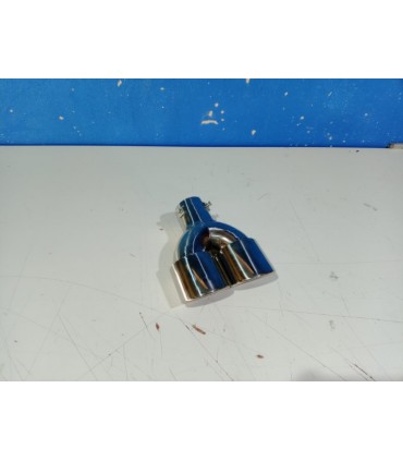 HG COLA ESCAPE DOBLE OVALADA ACERO INOX E000229C2