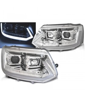 UF FAROS VOLKSWAGEN VW T5 10-15 CROMADOS TUBE LIGHT INTERMITENTE DINÁMICO R012894C1
