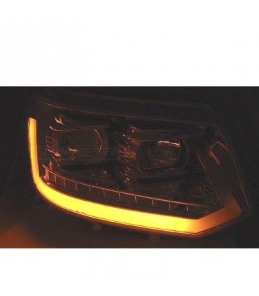 UF FAROS VOLKSWAGEN VW T5 10-15 CROMADOS TUBE LIGHT INTERMITENTE DINÁMICO R012894C1