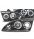 AZ FAROS FORD FOCUS 04-08 OJOS ANGEL FONDO NEGRO R145617C1