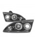 AZ FAROS FORD FOCUS 04-08 OJOS ANGEL FONDO NEGRO R145617C1