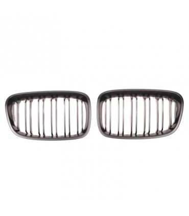 CX PARRILLAS DOBLES BMW F20 PRE-LCI 11-15 LOOK M1 NEGRO MATE C010467C1