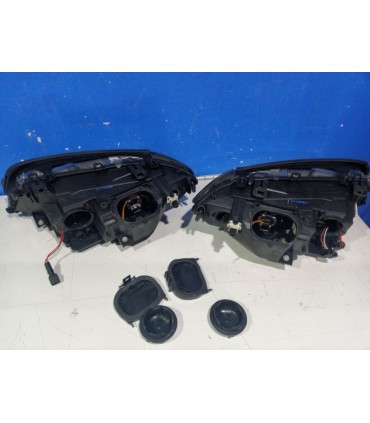 FAROS BMW SERIE 3 E46 2 PUERTAS 03-06 OJOS ANGEL FONDO NEGRO R145206C1