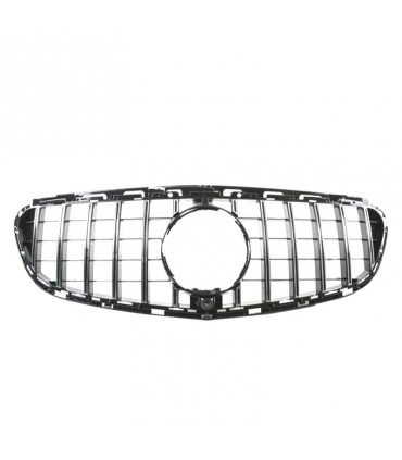 FE PARRILLA MERCEDES CLASE E W212 13-16 LOOK PANAMERICANA GT NEGRO BRILLO CROMO C010566C1