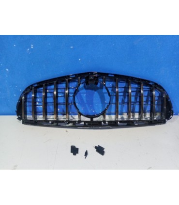 FE PARRILLA MERCEDES CLASE E W212 13-16 LOOK PANAMERICANA GT NEGRO BRILLO CROMO C010566C1
