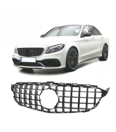 XC PARRILLA MERCEDES W205 14-18 AMG GT NEGRO BRILLO C010806C1