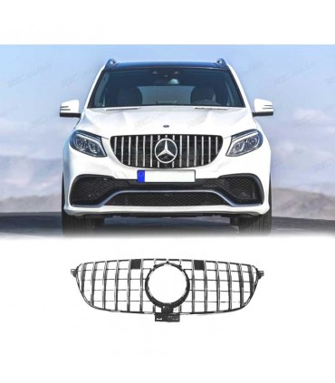 DW PARRILLA MERCEDES CLASE GLE W166 15-19 GT-R PANAMERICANA CROMO NEGRO C020074C1