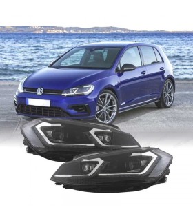 CX FARO IZQ FULL LED DINAMICO VOLKSWAGEN VW GOLF 7.5 17-19 LOOK R LINE R012847C1