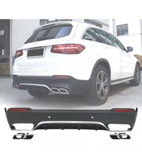 FU DIFUSOR MERCEDES CLASE GLC X253 15-18 LOOK AMG GLC63 + COLAS ESCAPE C012135C1