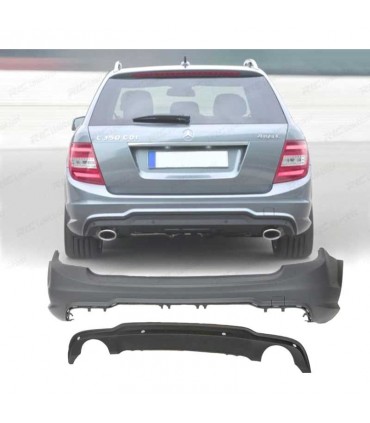 CX PARAGOLPES TRASERO MERCEDES CLASE C KOMBI W204 07-14 LOOK AMG C020082C1