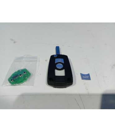 AZ CARCASA LLAVE BMW CUADRADA ESPADIN LISO + CHIP R147278C1