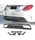 BY DIFUSOR MERCEDES CLASE C W205 15-21 LOOK C63 EDITION 1 C012195C1