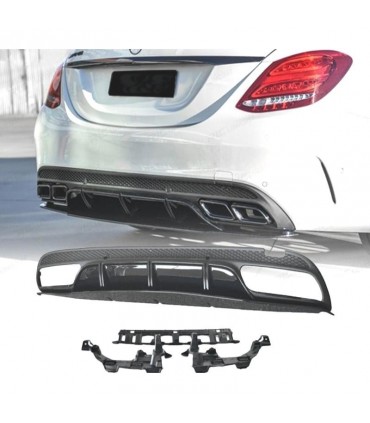 BY DIFUSOR MERCEDES CLASE C W205 15-21 LOOK C63 EDITION 1 C012195C1