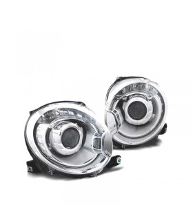 CX FARO DCH FIAT 500 07- PROJEKTOR CROMADO R011394C1