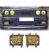 FAROS ANTINIEBLA BMW SERIE 3 E30 CRISTAL AMARILLO R148986C1