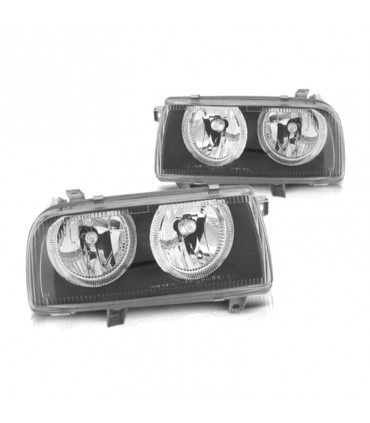 FAROS VOLKSWAGEN VW VENTO 92-98 OJOS ANGEL NEGRO R145037C1