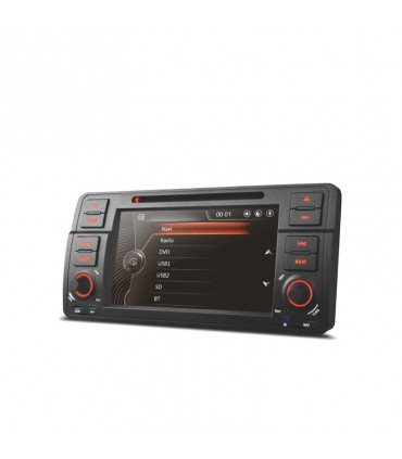 CB RADIO NAVEGADOR 7" BMW SERIE 3 E46 98-06 USB GPS TACTIL HD TIPO OEM M000342L1