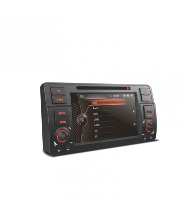 CB RADIO NAVEGADOR 7" BMW SERIE 3 E46 98-06 USB GPS TACTIL HD TIPO OEM M000342L1