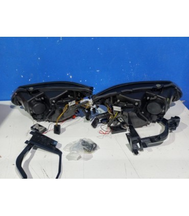 IH FAROS XENON BMW SERIE 5 E60 05-07 OJOS ANGEL CCFL FONDO NEGRO R145032C2