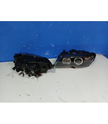 OL FAROS XENON BMW E46 2 PUERTAS 03-06 OJOS ANGEL CCFL FONDO NEGRO R144941C7