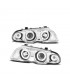 ML FAROS BMW SERIE 3 E46 98-01 OJOS ANGEL FONDO CROMO R145700C1