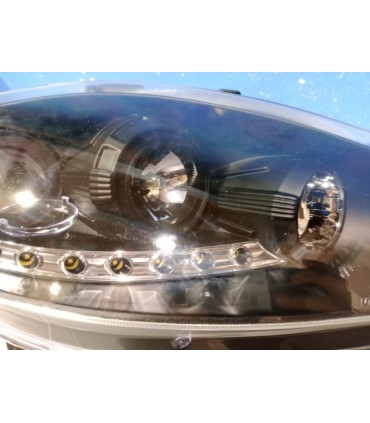 DC FARO DCH SEAT LEON ALTEA TOLEDO 04-09 LUZ DIURNA LED FONDO NEGRO R145482C2