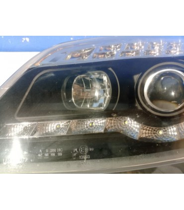 FAROS OPEL ASTRA H 04-09 LUZ DIURNA + INTERMITENTE LED FONDO NEGRO R148413C1