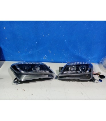 FAROS OPEL ASTRA H 04-09 LUZ DIURNA + INTERMITENTE LED FONDO NEGRO R148413C1