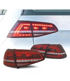 UF PILOTOS VOLKSWAGEN VW GOLF 7 12-17 LOOK GTI INTERMITENTE LED DINAMICO ROJO CLARO R014098C1