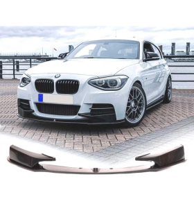 ED SPOILER LIP FRONTAL BMW F20 F21 11-15 LOOK M PERFORMANCE NEGRO BRILLO C010323C3
