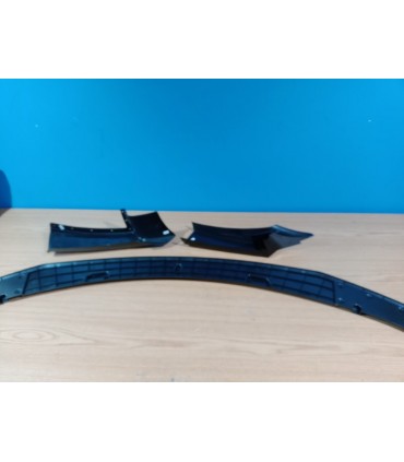 ED SPOILER LIP FRONTAL BMW F20 F21 11-15 LOOK M PERFORMANCE NEGRO BRILLO C010323C3