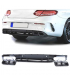 VE DIFUSOR MERCEDES CLASE C C205 COUPE 15-18 LOOK AMG C63 NEGRO BRILLO + COLAS ESCAPE NEGRO C010646C1