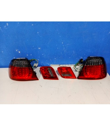 PILOTOS BMW SERIE 3 E46 COUPE 99-03 LED ROJO AHUMADO R145195C5