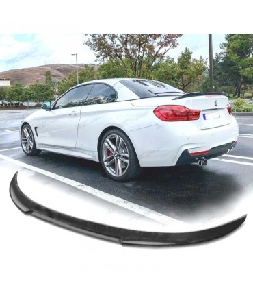 JI ALERON SPOILER BMW F33 F83 CABRIO 13-18 LOOK M4 NEGRO BRILLO R028041C1