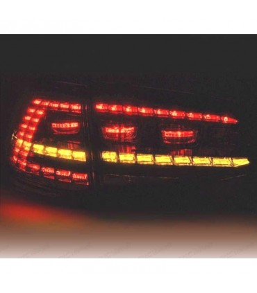 DW PILOTOS VOLKSWAGEN VW GOLF 7 12-17 LOOK GTI INTERMITENTE LED DINAMICO ROJO CLARO R014098C2