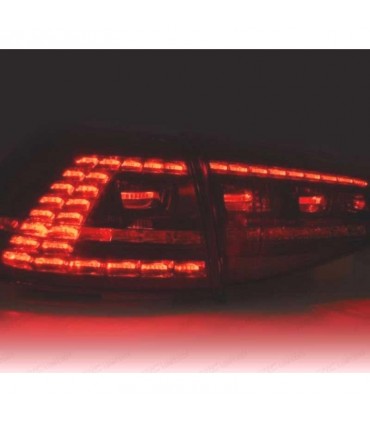 DW PILOTOS VOLKSWAGEN VW GOLF 7 12-17 LOOK GTI INTERMITENTE LED DINAMICO ROJO CLARO R014098C2