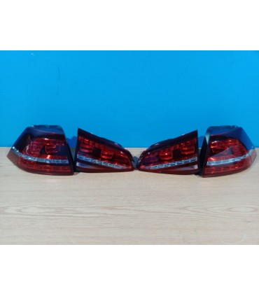 DW PILOTOS VOLKSWAGEN VW GOLF 7 12-17 LOOK GTI INTERMITENTE LED DINAMICO ROJO CLARO R014098C2